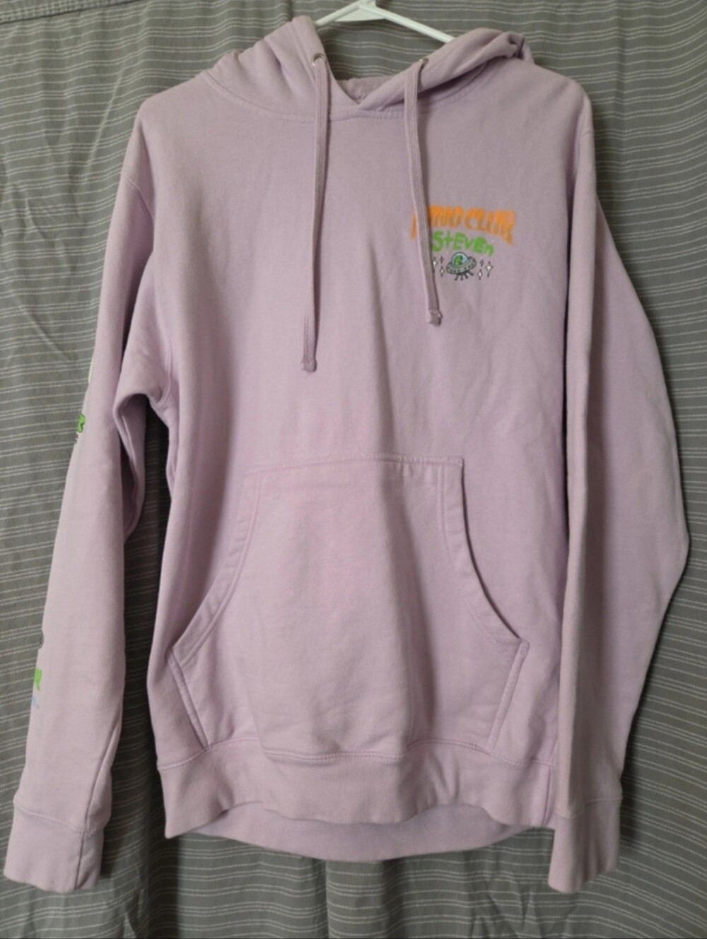 Dino Club Steven Lavender Graphic Hoodie